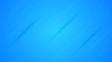 Çizgiler ve gölgelerle soyut mavi eğimli arkaplan. Başlık pankartı. Parlak soyut sunum arkaplanı. Vektör illüstrasyonu