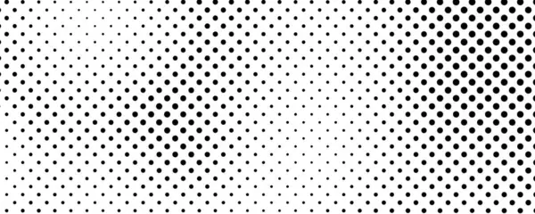 Noktalı arka plan. Çizgi roman tarzında siyah ve beyaz pop sanatları. Tek renkli nokta dokusu. Vektör illüstrasyonu