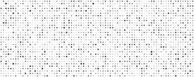 Kareli soyut geometrik arkaplan. Beyaz üzerine gri pikseller ve boş alan. Dijital iş arkaplanı. Vektör illüstrasyonu