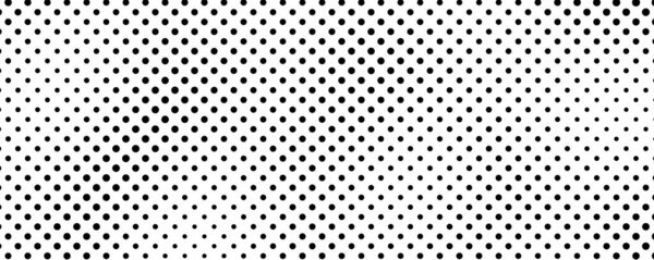 Полутоновый фон с точками. Черно-белый образец поп-арта в комическом стиле. Монохромная точка текстуры. Векторная иллюстрация