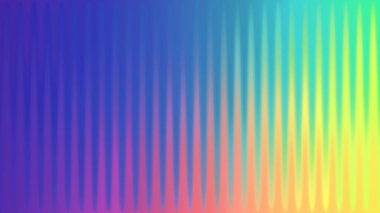 Renkli, buzlu, kaburgalı cam desenli arka plan. Bükülmüş cam yüzeydeki değişken yansımalar. Ilık, parlak bir yüzeye sahip ışıl ışıl bir ışık. Vektör İllüstrasyonu