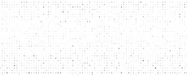 Kareli soyut geometrik arkaplan. Beyaz üzerine gri pikseller ve boş alan. Dijital iş arkaplanı. Vektör illüstrasyonu