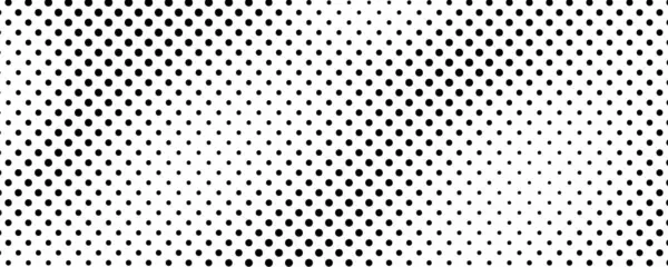 Noktalı arka plan. Çizgi roman tarzında siyah ve beyaz pop sanatları. Tek renkli nokta dokusu. Vektör illüstrasyonu