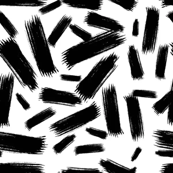 Koyu elle çizilmiş kusursuz desen beyaz arka planda karalama lekesi. Soyut grunge dokusu. Vektör illüstrasyonu