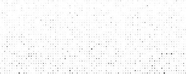 Kareli soyut geometrik arkaplan. Beyaz üzerine gri pikseller ve boş alan. Dijital iş arkaplanı. Vektör illüstrasyonu
