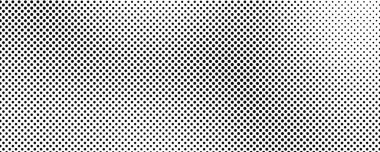 Noktalı arka plan. Çizgi roman tarzında siyah ve beyaz pop sanatları. Tek renkli nokta dokusu. Vektör illüstrasyonu