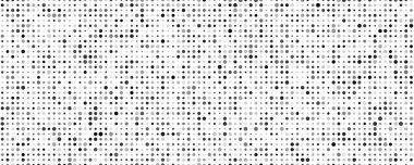 Dairesel soyut geometrik arkaplan. Beyaz üzerine gri pikseller ve boş alan. Dijital iş arkaplanı. Vektör illüstrasyonu