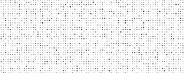 Dairesel soyut geometrik arkaplan. Beyaz üzerine gri pikseller ve boş alan. Dijital iş arkaplanı. Vektör illüstrasyonu