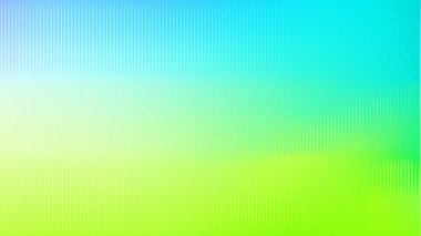 Yeşil ve mavi pirzola kaplı cam kaplama. Bükülmüş cam yüzeydeki değişken yansımalar. Ilık, parlak bir yüzeye sahip ışıl ışıl bir ışık. Vektör İllüstrasyonu