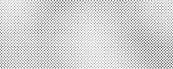 Noktalı arka plan. Çizgi roman tarzında siyah ve beyaz pop sanatları. Tek renkli nokta dokusu. Vektör illüstrasyonu