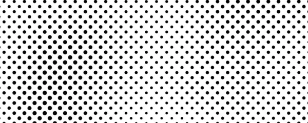 Noktalı arka plan. Çizgi roman tarzında siyah ve beyaz pop sanatları. Tek renkli nokta dokusu. Vektör illüstrasyonu