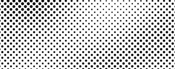 Noktalı arka plan. Çizgi roman tarzında siyah ve beyaz pop sanatları. Tek renkli nokta dokusu. Vektör illüstrasyonu