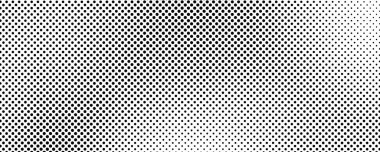 Noktalı arka plan. Çizgi roman tarzında siyah ve beyaz pop sanatları. Tek renkli nokta dokusu. Vektör illüstrasyonu