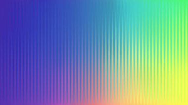 Renkli, buzlu, kaburgalı cam desenli arka plan. Bükülmüş cam yüzeydeki değişken yansımalar. Ilık, parlak bir yüzeye sahip ışıl ışıl bir ışık. Vektör İllüstrasyonu