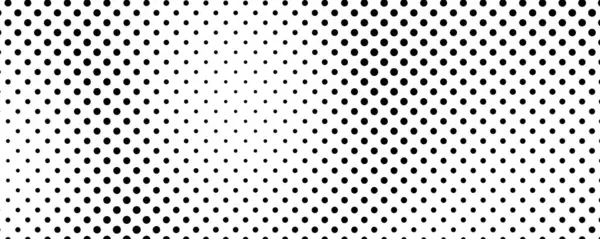 Noktalı arka plan. Çizgi roman tarzında siyah ve beyaz pop sanatları. Tek renkli nokta dokusu. Vektör illüstrasyonu