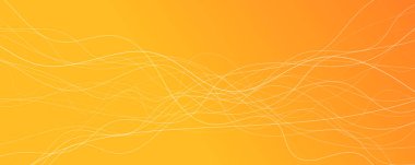 Dalga ışınlarıyla soyut eğimli arkaplan. Hareketi bulanık beyaz kıvrımlı soyut sarı eğimli arkaplan. Başlık pankartı. Parlak soyut sunum arkaplanı. Vektör illüstrasyonu