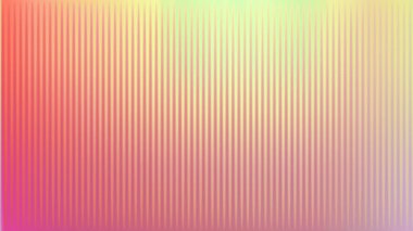 Kırmızı buzlu cam testereli arka plan. Bükülmüş cam yüzeydeki değişken yansımalar. Ilık, parlak bir yüzeye sahip ışıl ışıl bir ışık. Vektör İllüstrasyonu