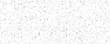 Dairesel soyut geometrik arkaplan. Beyaz üzerine gri pikseller ve boş alan. Dijital iş arkaplanı. Vektör illüstrasyonu