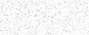 Dairesel soyut geometrik arkaplan. Beyaz üzerine gri pikseller ve boş alan. Dijital iş arkaplanı. Vektör illüstrasyonu