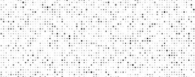 Dairesel soyut geometrik arkaplan. Beyaz üzerine gri pikseller ve boş alan. Dijital iş arkaplanı. Vektör illüstrasyonu