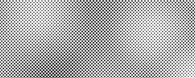 Noktalı arka plan. Çizgi roman tarzında siyah ve beyaz pop sanatları. Tek renkli nokta dokusu. Vektör illüstrasyonu