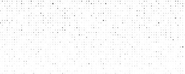 Kareli soyut geometrik arkaplan. Beyaz üzerine gri pikseller ve boş alan. Dijital iş arkaplanı. Vektör illüstrasyonu