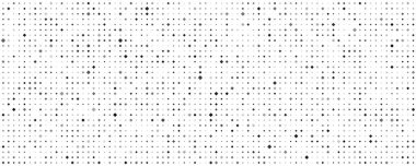 Kareli soyut geometrik arkaplan. Beyaz üzerine gri pikseller ve boş alan. Dijital iş arkaplanı. Vektör illüstrasyonu