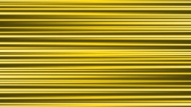 Sarı yatay ışınlı soyut bir arkaplan. Lazer ışını ve aydınlatma efektleri karanlık arka planda. Neon çizgileri ile hızlı hareket parıltısı. Vektör illüstrasyonu