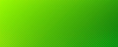 Noktalı arka plan. Çizgi roman tarzında yeşil pop sanat deseni. Renkli nokta dokusu. Vektör illüstrasyonu