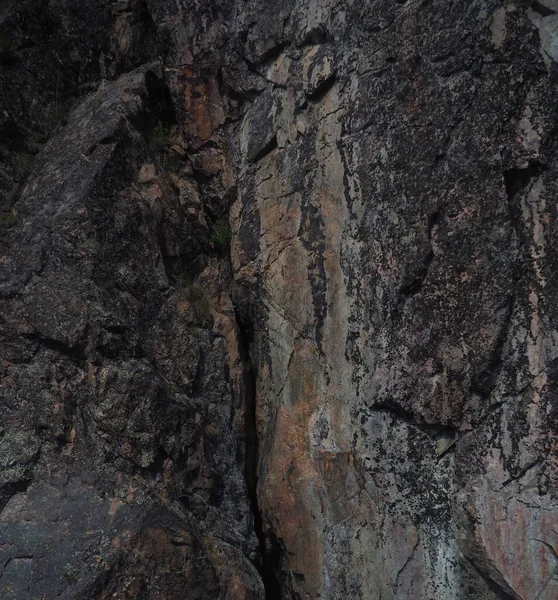 Cliffs and rock paintings