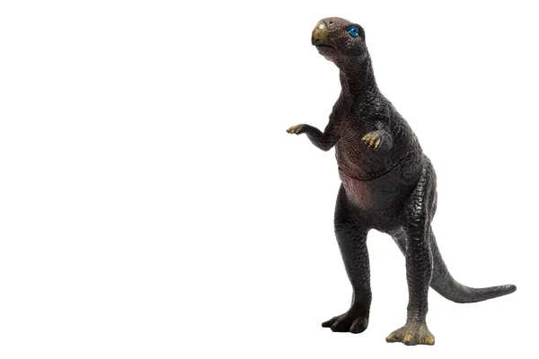 白地に分離されたプラスチック製のプサタコサウルス — ストック写真