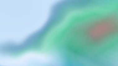 Akıcı ve rahatlatıcı bir arka plan ve bir duman akışından esinlenilmiş dalga hareketi. Yeşil ve mavi tonlarında yumuşak dokular. Soyut arkaplan.