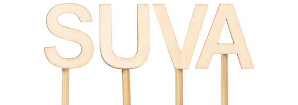 Adı Suva, Fiji 'nin başkenti, tarafsız harflerle ve şeffaf arka planla sunulmuş, eğitim temaları için ideal.