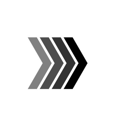 Ok ilüstrasyon logo resim simgesi 