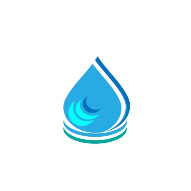 su damlası logo resimleme simgesi resmi 