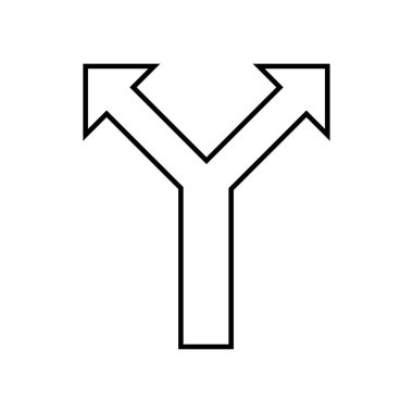sembol; yön; illüstrasyon; simge; simge; kılavuz; yol; işaret; vektör; yol; ok; izole edilmiş