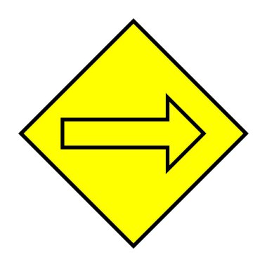 sembol, yön, illüstrasyon, simge, rehber, yol, işaret, vektör, yol, ok, izole edilmiş, trafik