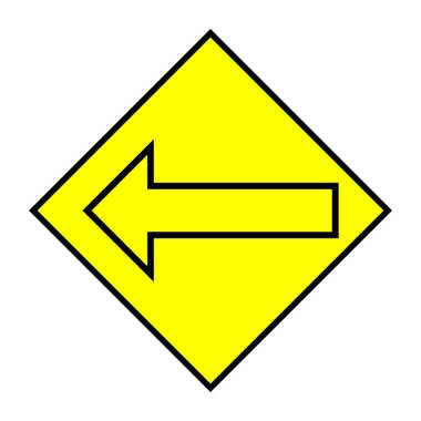 sembol, yön, illüstrasyon, simge, rehber, yol, işaret, vektör, yol, ok, izole edilmiş, trafik