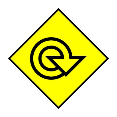 sembol, yön, illüstrasyon, simge, rehber, yol, işaret, vektör, yol, ok, izole edilmiş, trafik