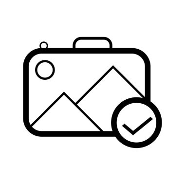 kamera, fotoğraf, galeri, resim, simge, çerçeve, illüstrasyon, vektör, tasarım, fotoğraf, web, resim, element