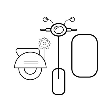 motor, makine, ulaşım, bisiklet, ulaşım, ulaşım, illüstrasyon, scooter, tasarım, vektör, simge, araç, motosiklet, hız, sembol, motosiklet, sürücü, logo, motorcu, motor, izole edilmiş, grafik, sürüş