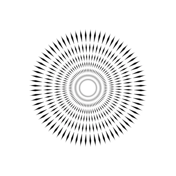 Rhombus Composition 만다라입니다 현대의 그래픽 디자인의 만다라 Mandala Logo 사기적 — 스톡 벡터