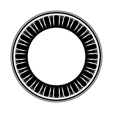 Süslü Motifler Dekorasyon, Motifler Şablonu, Süsleme, Arkaplan, Web Sitesi veya Grafik Tasarım Elemanı. Vektör İllüstrasyonu