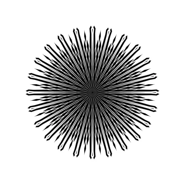 Ornamental Motifs Pattern Circle Shaped Decoration Motifs Pattern Orgent Background — 스톡 벡터