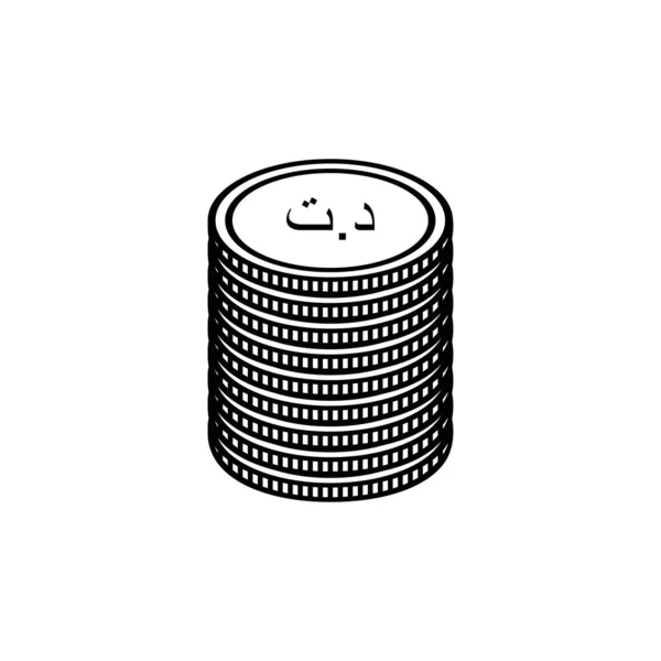 Tunísia Moeda Ícone Símbolo Dinar Tunisino Tnd Sign Ilustração Vetorial —  Vetores de Stock