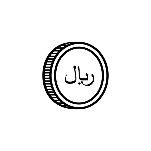 Rial Sign Також Відомий Riyal Sign Icon Symbol Pictogram Website — стоковий вектор