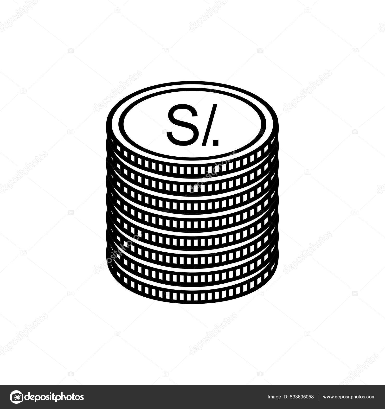 秘鲁货币符号秘鲁索尔图标Pen签名病媒图解图库矢量图©Berkah_Visual 633695058