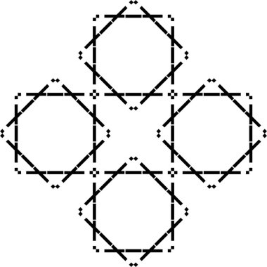 Geometrical Motifs Pattern. Decoration for Interior, Exterior, Carpet, Textile, Garment, Fashion, Silk, Tile, Plastic, Paper, Wrapping, Wallpaper, Pillow, Sofa, Background, Ect. Vector Illustration