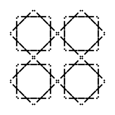 Geometrical Motifs Pattern. Decoration for Interior, Exterior, Carpet, Textile, Garment, Fashion, Silk, Tile, Plastic, Paper, Wrapping, Wallpaper, Pillow, Sofa, Background, Ect. Vector Illustration