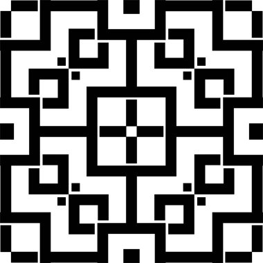 Geometrical Motifs Pattern. Decoration for Interior, Exterior, Carpet, Textile, Garment, Fashion, Silk, Tile, Plastic, Paper, Wrapping, Wallpaper, Pillow, Sofa, Background, Ect. Vector Illustration